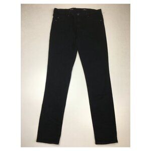 AG ADRIANO GOLDSCHMIED 5 Pocket Black The Prima Mid-Rise Cigarette Jeans